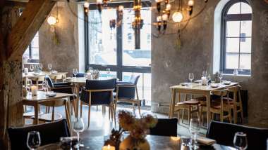 Restaurant Bro, a restaurant in Ålesund, Norway.