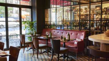 Eli's Table, a restaurant in New York City, USA.