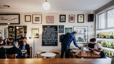 Bar Merenda, a restaurant and wine bar in Daylesford, Australia.