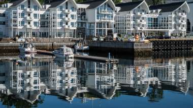 Restaurant Hav at Molde Fjordhotell, a wine bar, restaurant and hotel in Molde, Norway.