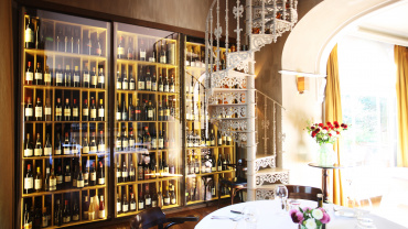 Vin d'Où, a restaurant in Antwerp, Belgium.