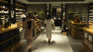 Cellar Door Aoyama, a wine bar in Tokyo, Japan.