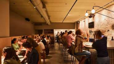 Chambers, a restaurant in New York City, USA.