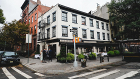 Anton’s, a wine bar and restaurant in New York City, USA.