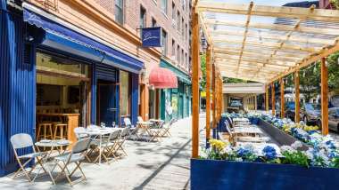 Dame, a restaurant in New York City, USA.