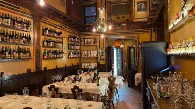 Antica Bottega del Vino, a wine bar and restaurant in Verona, Italy.