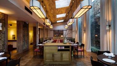 Luca, a restaurant in London, UK.