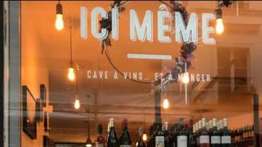 Ici Même, a wine bar in 12th arr, Paris, France.