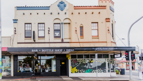 Archive Wine Bar,  in Geelong, Australia.