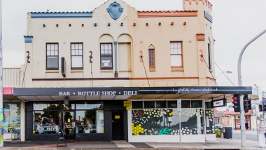 Archive Wine Bar,  in Geelong, Australia.