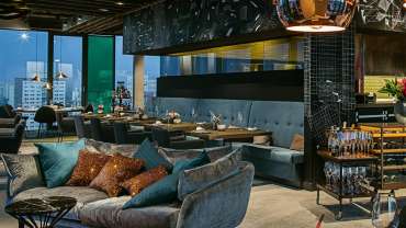 Sky Kitchen, a restaurant in Berlin, Germany.