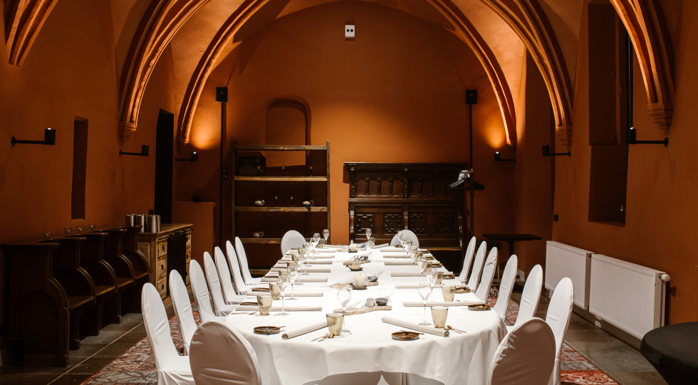 Interior of Broederenklooster, Zutphen, the Netherlands.