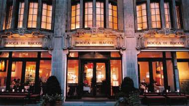 Bocca di Bacco, a restaurant in Berlin, Germany.