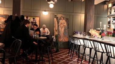 Vinbaren, a restaurant and wine bar in Gothenburg, Sweden.