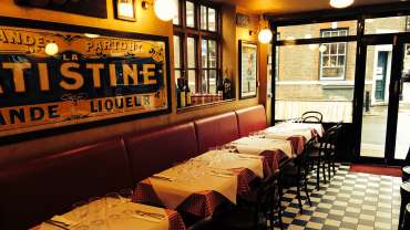 Casse-Croute, a restaurant in London, UK.