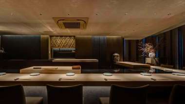 Sushi m, a restaurant in Tokyo, Japan.