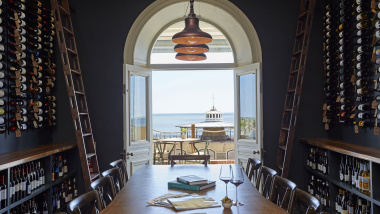 The Terrace Rooms & Wine, a restaurant, hotel and wine bar in Ventnor, UK.