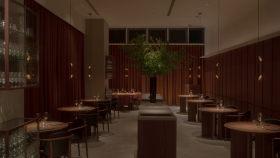 Interior of Logy, restaurant in Taipei Taiwan