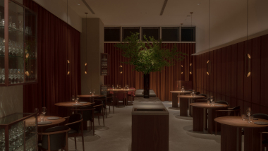 Interior of Logy, restaurant in Taipei Taiwan