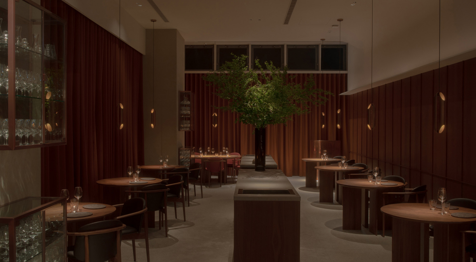 Interior of Logy, restaurant in Taipei Taiwan