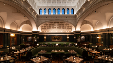Hawksmoor NYC, a wine bar and restaurant in New York City, USA.