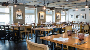 Huber, a wine bar and restaurant in Tampere, Finland.