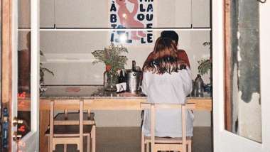 Lardito, a restaurant and wine bar in Buenos Aires, Argentina.