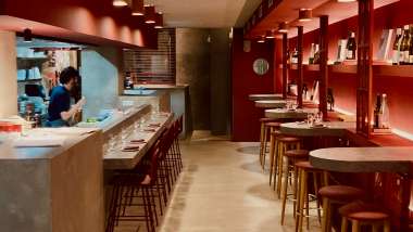 Suru, a wine bar and restaurant in Barcelona, Spain.