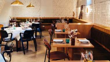 ​​Albina, a wine bar and restaurant in Helsinki, Finland.