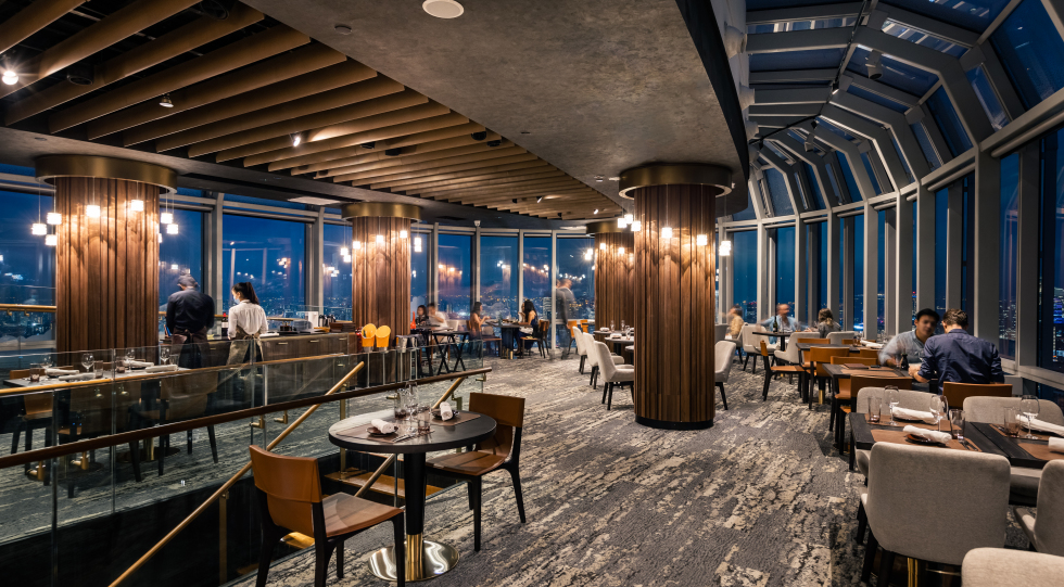 FIRE Restaurant at 1-Atico, a restaurant in Singapore.