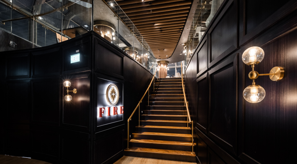 FIRE Restaurant at 1-Atico, a restaurant in Singapore.