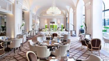 Le George, a restaurant in 8th arr, Paris, France.