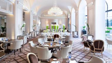 Le George, a restaurant in 8th arr, Paris, France.