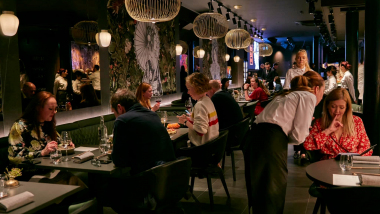 MUSU Restaurant, a restaurant in Manchester, UK.