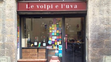 Le Volpi e l´Uva, a wine bar in Florence, Italy.