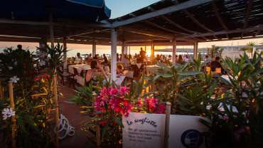Lo Scoglietto, a restaurant in Rosignano Solvay-Castiglioncello, Italy.