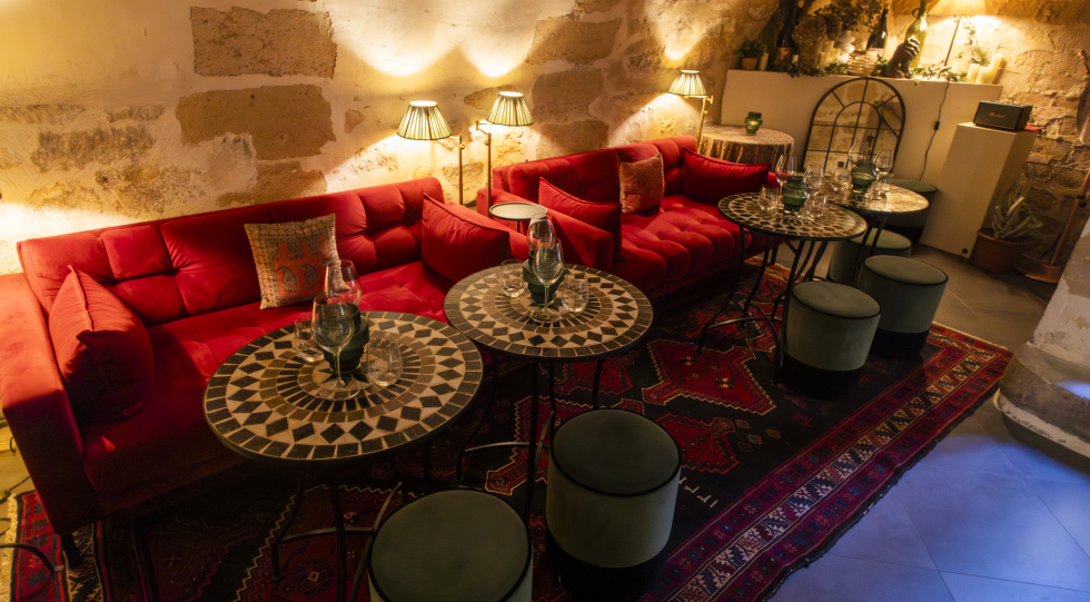 Interior of Pépites, Paris, France.