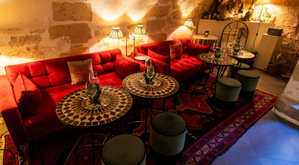 Interior of Pépites, Paris, France.