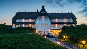 Söl'ring Hof, a hotel and restaurant in Sylt, Germany.