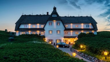 Söl'ring Hof, a hotel and restaurant in Sylt, Germany.