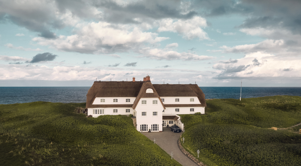 Söl'ring Hof, a hotel and restaurant in Sylt, Germany.