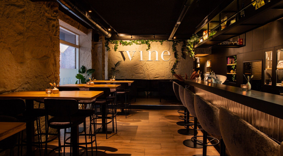 Vine, a restaurant and wine bar in Tilburg, Netherlands.