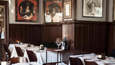 Sans Souci, a restaurant in Copenhagen, Denmark.