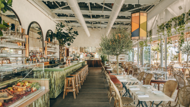 Le Perchoir Porte de Versailles, a wine bar and restaurant in Paris, France.