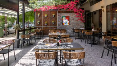 Monmarti Wine Bar, a wine bar in Thessaloniki, Greece.