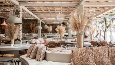 Kalua, a wine bar and restaurant in Mykonos, Greece.