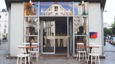 Le Mary Celeste, a restaurant and wine bar in 3d arr, Paris, France.