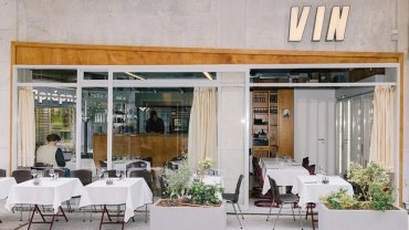 Wine is fine, a restaurant and wine bar in Athens, Greece.