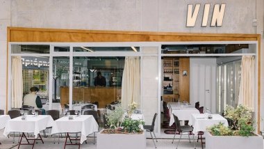 Wine is fine, a restaurant and wine bar in Athens, Greece.