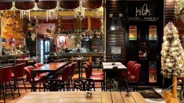 Methi Wine Bar, a wine bar in Thessaloniki, Greece.